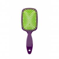 DOMPEL CEPILLO FAVO CUADRADADO PURPLE Y VERDE