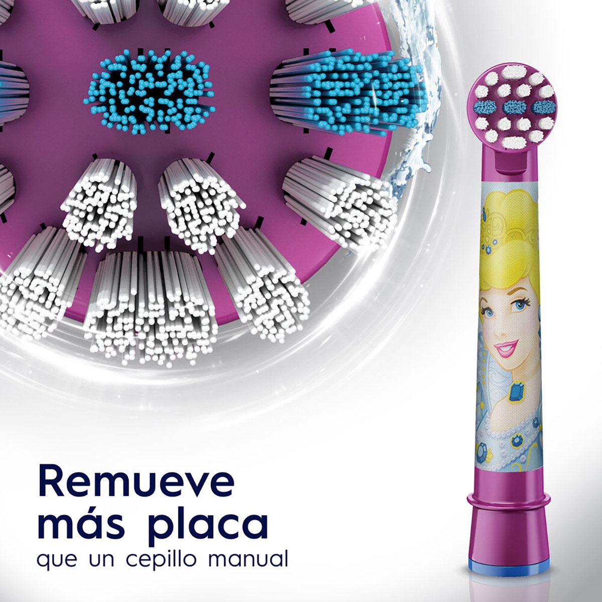 ORAL B REPUESTO CEPILLO ELECTRICO PRINCESAS X2 . Tienda Online Anika  Farmacia y Perfumería