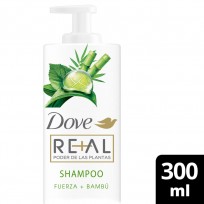 DOVE SHAMPOO X300 FUERZA + BAMBU     