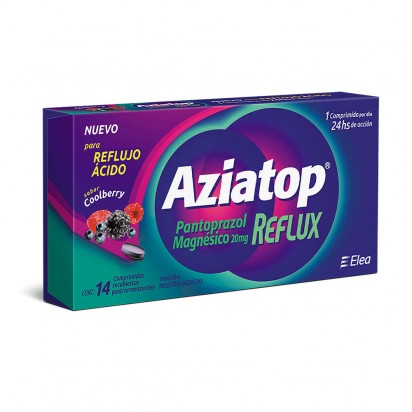 AZIATOP REFLUX COMPRIMIDOS X 14 . Tienda Online Anika Farmacia y Perfumería