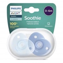 AVENT CHUPETE SOOTHIE LISO 0-6M.
