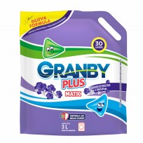 GRANBY MATIC JABÓN LÍQUIDO PARA ROPA DOYPACK X3L VIOLETAS Y FRESAS