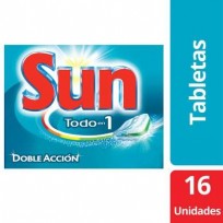 SUN TABLETAS X16 3EN1 KIT X 3 CAJAS 48 TABLETAS