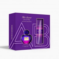 BANDERAS HER SECRET DESIRE SET X80 ML + DEO X150 ML