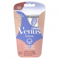 GILLETTE VENUS INTIMA X2U.    