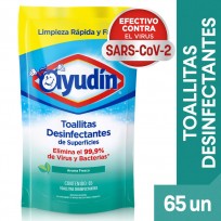 AYUDIN TOALLAS HUMEDAS X65 FRESCO DOYPACK