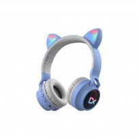 DEKKIN AURICULARES VINCHA OREJAS DE GATO CELESTE 