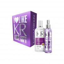 K.R. SET LOVE 200 VIOLET BODY SPLASH + BODY MILK