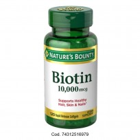 NATURES BOUNTY BIOTIN 10.000 MCG X120  