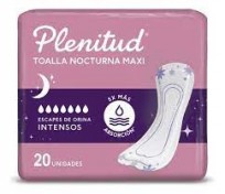 PLENITUD FEMME TOALLAS NOTURNAS SIN ALAS X20U