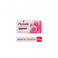 PLUSBELLE JABON X120 FLORES ROSAS 