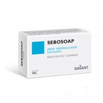 SEBOSOAP JABON SEBORREGULADOR EXFOLIANTE X 100 G