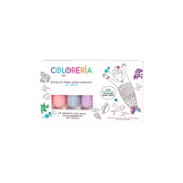 COLORERIA SET ESMALTES SIRENA 