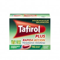 TAFIROL PLUS RÁPIDA ACCIÓN CAPSULAS BLANDAS X24