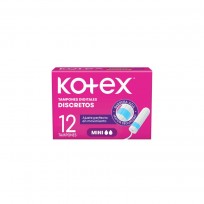KOTEX TAMPONES DIGITALES MINI X12U