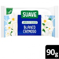 SUAVE JABON TOCADOR CREMOSO X90G.BLANCO       