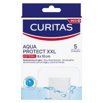 CURITAS AQUA PROTECT XXL 8X10 CM 5 UNIDADES