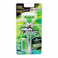 MAQUINA AFEITAR + CARTUCHO GILLETTE MACH 3     