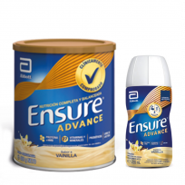 COMBO ENSURE ADVANCE POLVO X400GR + 5 LIQUIDO SABOR A ELECCION