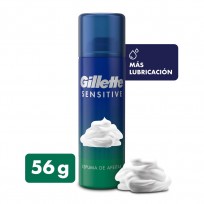 GILLETTE FOAMY SENSITIVE ESPUMA X56G  