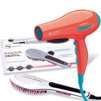 GAMA KIT LACIO NATURAL. SECADOR FLOW + CEPILLO INNOVA H