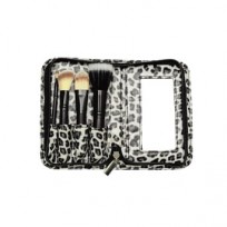FASCINO BROCHAS MAQUILLAJE SET X4 ANIMAL PRINT