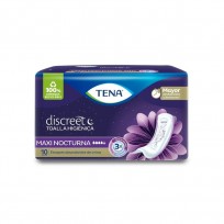 TENA DISCREET TOALLA HIGIENICA MAXI NIGHT X10U.