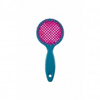 DOMPEL CEPILLO FAVO REDONDO VERDE Y PINK 