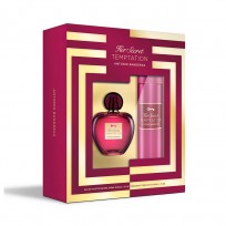 ANTONIO BANDERAS HER SECRET TEMPTATION SET EDT X80