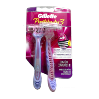 PRESTOBARBA 3 FILOS MUJER X2