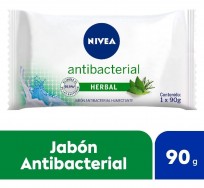 NIVEA JABON X90 ANTIBACTERIAL HERBAL  
