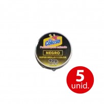 EL COLOSO POMADA NEGRA X40G COMBO X5