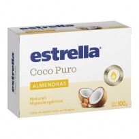 ESTRELLA JABON X100 COCO ALMENDRAS