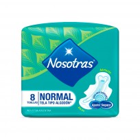 NOSOTRAS TOALLAS X8 PLUS NATUTRAL