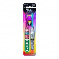 GUM CEP.TROLLS SUAVE 2X1      