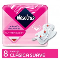 NOSOTRAS TOALLAS X8 CLASICA 