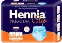 HENNIA ROPA INT.ADULT.X8 XXG