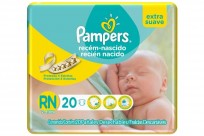 Pampers Recien Nacido X20 Extra Suave 8 paquetes