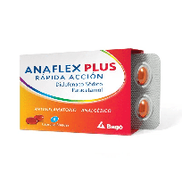 ANAFLEX PLUS RAPIDA ACCION CAPSULAS BLANDAS X8U