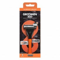 GROOMEN 300 MAQUINA DE AFEITAR 3 FILOS + 1 CARTUCHO