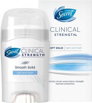 SECRET DESODORANTE CLINICAL LIGHT&FRESH 