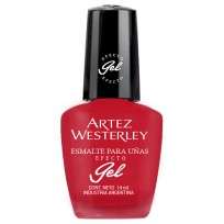 A.W.ESMALTE EFEC.GEL ROJO