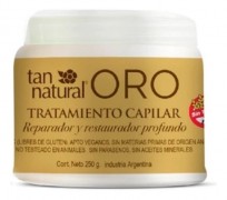 TAN NATURAL TRAT. CAPILAR ORO X250G.   