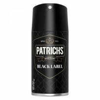 PATRICHS DEO BLACK LABEL X150ML 