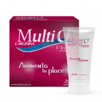 MULTI-O GEL LUBRICANTE PLEASURE FEM X20 G.