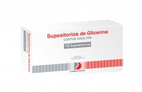 SUPOSITORIOS GLICERINA ELEA CORTOS ADULTOS  X 10