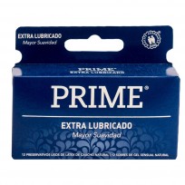 PRIME PRESERVATIVO LUBRICADO X12