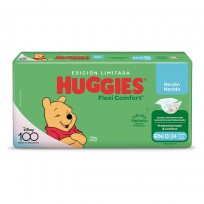 HUGGIES FLEXI COMFORT X34 RECIEN NACIDO