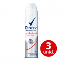 REXONA ANTI.X105 ANTIBACTERIAL DAMA $C COMBO X3 U