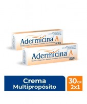 ADERMICINA A 2X1 CR X30G X2